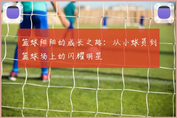 篮球阳阳的成长之路：从小球员到篮球场上的闪耀明星